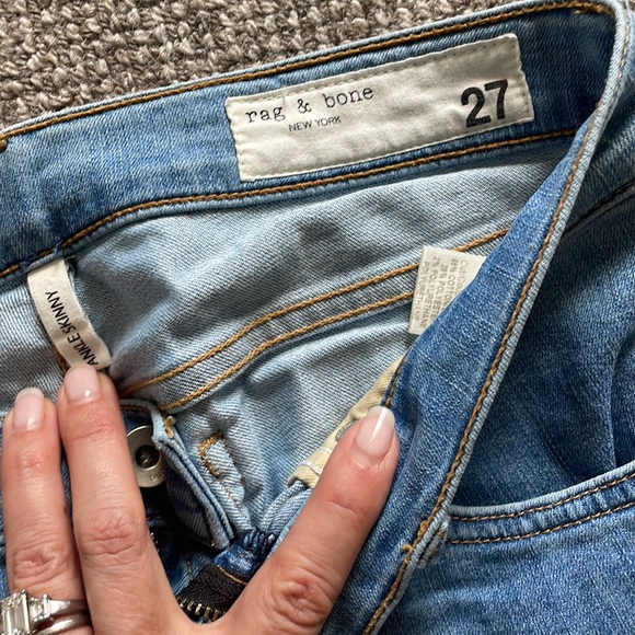 Rag and Bone Ankle Skinny Sz 27 - Picture 2 of 5